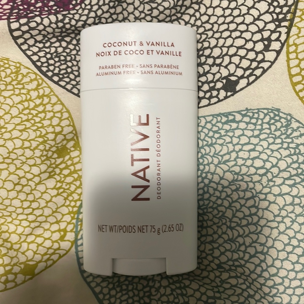 Native Deodorant Coconut and Vanilla - Brand New